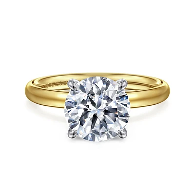 Gabriel & Co 8.5 Engagement Ring 14K Gold Contemporary ER16571R10M4JJJ