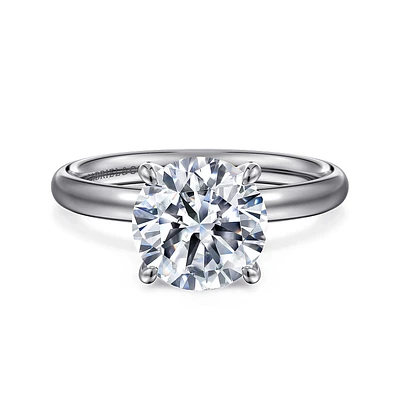 Gabriel & Co 8.5 Engagement Ring 14K White Gold Contemporary ER16571R10W4JJJ