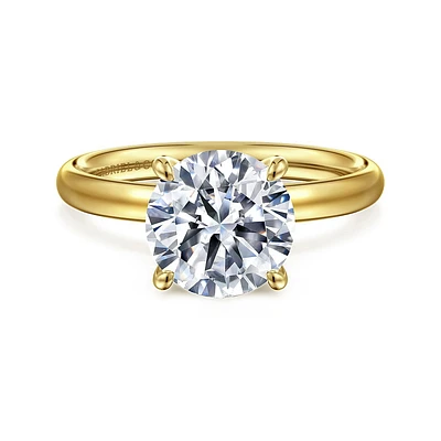 Gabriel & Co 8.5 Engagement Ring 14K Yellow Gold Contemporary ER16571R10Y4JJJ