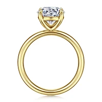 Gabriel & Co 8.5 Engagement Ring 14K Yellow Gold Contemporary ER16571R10Y4JJJ