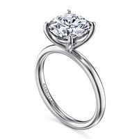 Gabriel & Co 9 Engagement Ring 14K White Gold Contemporary ER16571R12W4JJJ