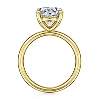 Gabriel & Co 9 Engagement Ring 14K Yellow Gold Contemporary ER16571R12Y4JJJ