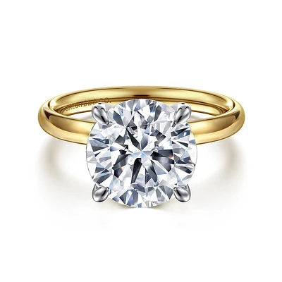 Gabriel & Co 10 Engagement Ring 14K Gold Contemporary ER16571R16M4JJJ