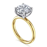 Gabriel & Co 10 Engagement Ring 14K Gold Contemporary ER16571R16M4JJJ