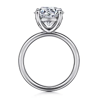 Gabriel & Co 10 Engagement Ring 14K White Gold Contemporary ER16571R16W4JJJ