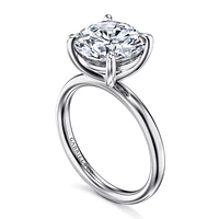 Gabriel & Co 10 Engagement Ring 14K White Gold Contemporary ER16571R16W4JJJ