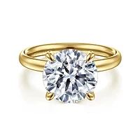 Gabriel & Co 10 Engagement Ring 14K Yellow Gold Contemporary ER16571R16Y4JJJ