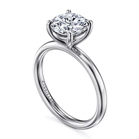 Gabriel & Co 8 Engagement Ring 14K White Gold Contemporary ER16571R8W4JJJ