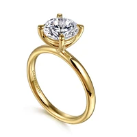 Gabriel & Co 8 Engagement Ring 14K Yellow Gold Contemporary ER16571R8Y4JJJ