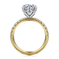 Gabriel & Co 8.5 Engagement Ring 14K Gold Contemporary ER16572R10M44JJ