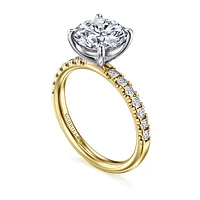 Gabriel & Co 8.5 Engagement Ring 14K Gold Contemporary ER16572R10M44JJ
