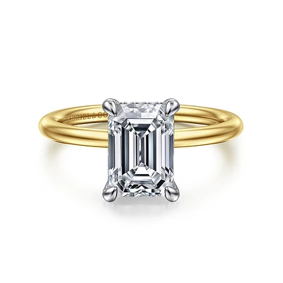Gabriel & Co 8.5X6 Engagement Ring 14K Gold Classic ER16619E8M44JJ