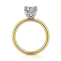 Gabriel & Co 8.5X6 Engagement Ring 14K Gold Classic ER16619E8M44JJ