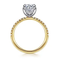 Gabriel & Co 8 Engagement Ring 14K Gold Classic ER16620R8M44JJ