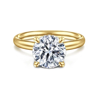 Gabriel & Co 8.5 Engagement Ring 14K Yellow Gold Classic ER16622R10Y44JJ