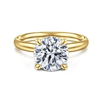 Gabriel & Co 8.5 Engagement Ring 14K Yellow Gold Classic ER16622R10Y44JJ