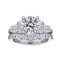 Gabriel & Co 8 Engagement Ring 14K White Gold Contemporary ER16675R8W44JJ