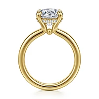 Gabriel & Co 9 Engagement Ring 14K Yellow Gold Bujukan ER16680R12Y44JJ