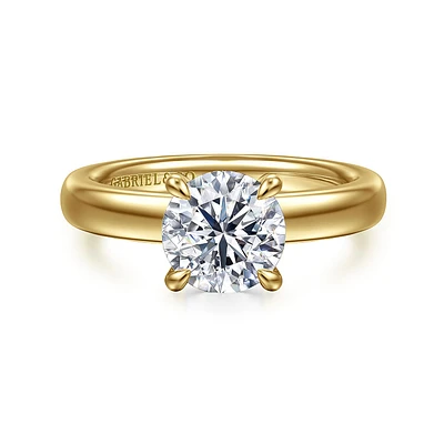 Gabriel & Co 7.4 Engagement Ring 14K Yellow Gold Classic ER16680R6Y44JJ