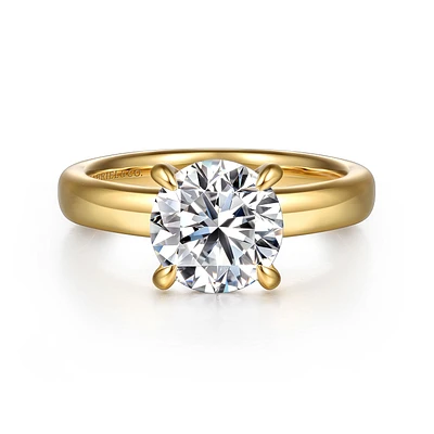 Gabriel & Co 8 Engagement Ring 14K Yellow Gold Classic ER16680R8Y44JJ