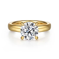 Gabriel & Co 8 Engagement Ring 14K Yellow Gold Classic ER16680R8Y44JJ