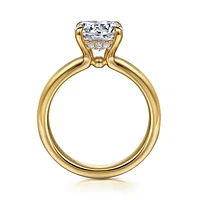 Gabriel & Co 8 Engagement Ring 14K Yellow Gold Classic ER16680R8Y44JJ