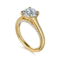 Gabriel & Co 8 Engagement Ring 14K Yellow Gold Classic ER16691R8Y44JJ