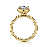 Gabriel & Co 8 Engagement Ring 14K Yellow Gold Contemporary ER16693R8Y4JJJ