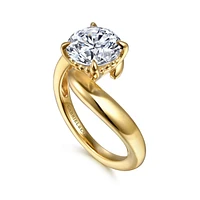 Gabriel & Co 8 Engagement Ring 14K Yellow Gold Contemporary ER16698R8Y4JJJ