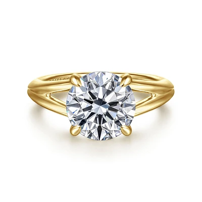 Gabriel & Co 9 Engagement Ring 14K Yellow Gold Contemporary ER16730R12Y4JJJ