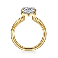 Gabriel & Co 9 Engagement Ring 14K Yellow Gold Contemporary ER16730R12Y4JJJ