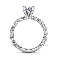 Gabriel & Co 5.75 Engagement Ring Platinum Victorian ER4122R3PT4JJ