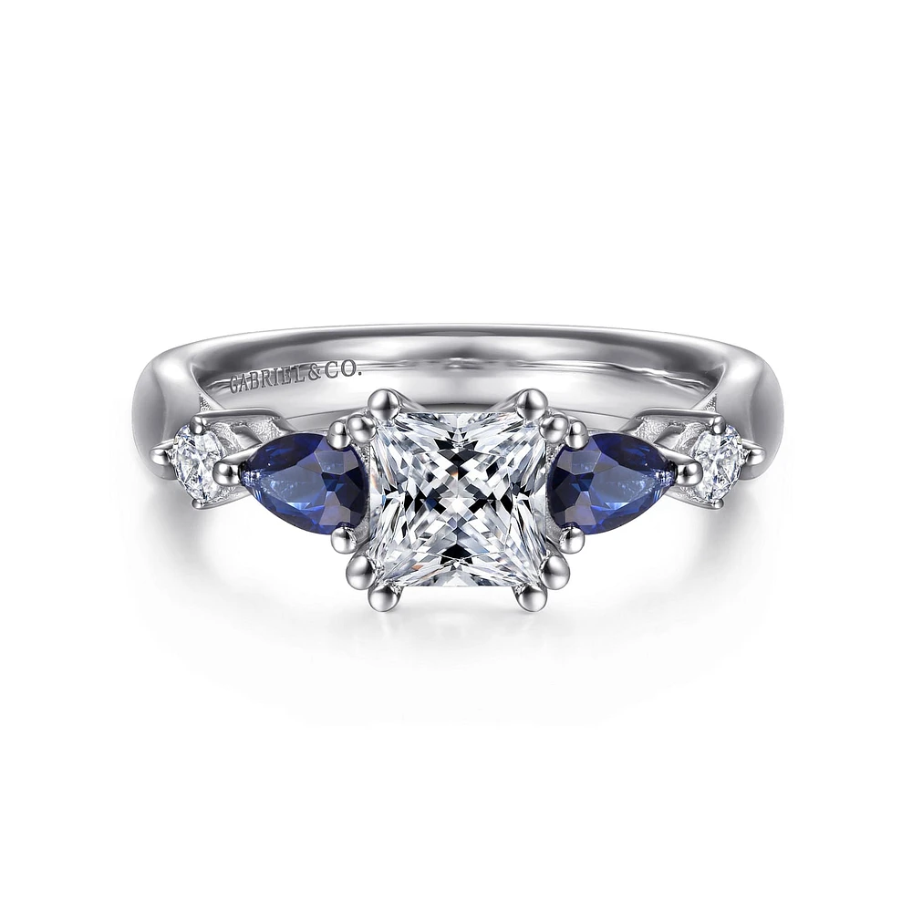 Gabriel & Co 5.5 Engagement Ring Platinum Classic ER6002S4PT4SA