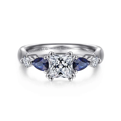 Gabriel & Co 5.5 Engagement Ring Platinum Classic ER6002S4PT4SA