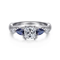 Gabriel & Co 5.5 Engagement Ring Platinum Classic ER6002S4PT4SA