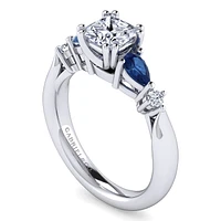 Gabriel & Co 5.5 Engagement Ring Platinum Classic ER6002S4PT4SA