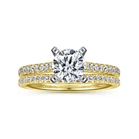 Gabriel & Co 6.5 Engagement Ring 14K Gold Classic ER7224M44JJ