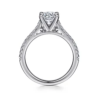 Gabriel & Co 6.5 Engagement Ring Platinum Classic ER7224PT4JJ