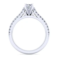 Gabriel & Co 4.3 Engagement Ring 14K White Gold Classic ER7224R0W44JJ