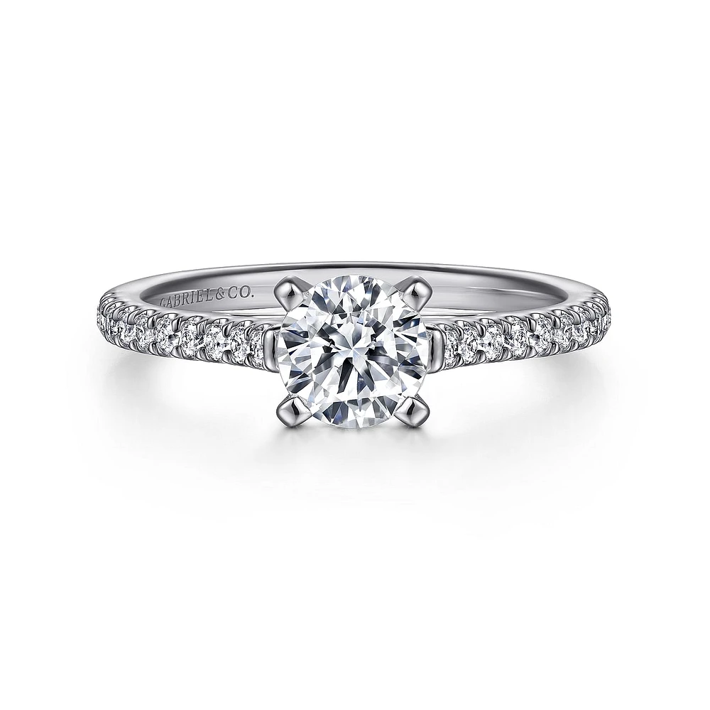 Gabriel & Co 5.75 Engagement Ring Platinum Classic ER7224R3PT4JJ