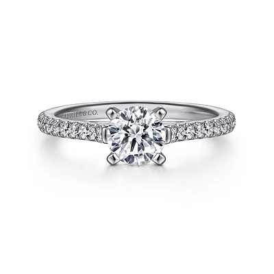 Gabriel & Co 5.75 Engagement Ring Platinum Classic ER7224R3PT4JJ