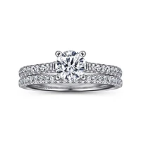 Gabriel & Co 5.75 Engagement Ring 14K White Gold Classic ER7224R3W44JJ