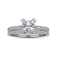 Gabriel & Co 5.5 Engagement Ring 14K White Gold Classic ER7224S4W44JJ