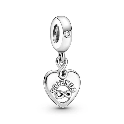 Friends Forever Heart Dangle Charm 799294C01