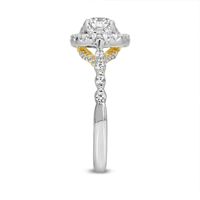 Lauren round-cut diamond engagement ring 14k white gold (1 1/3 ct. tw.)