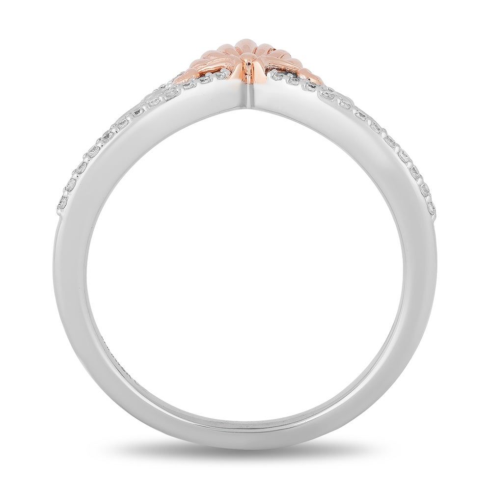 Ariel Diamond Tiara Ring Sterling Silver (1/6 ct. tw.)