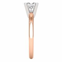 Princess-Cut Diamond Solitaire Engagement Ring 14K Rose Gold (1 ct.)