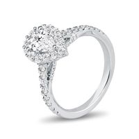 Joy Pear-Shaped Lab Grown Diamond Bridal Set Platinum (1 3/4 ct. tw.)