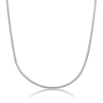Snake Chain in Sterling Silver, 20"