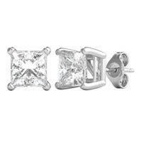 2 ct. tw. Prima Diamond 4-Prong Stud Earrings in 14K White Gold